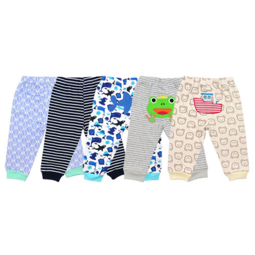 BubbaBasics™ – Essential & Trendy Baby Pants (Pack of 5)! - Image 5