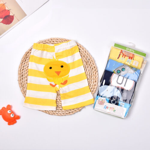ChicCubs™ – Cute & Stylish 5-Pack Baby Cotton Shorts! - Image 3