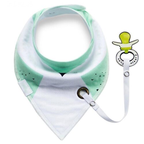 PaciWear™ – Mess-Free Baby Bib with Secure Pacifier Holder! - Image 3