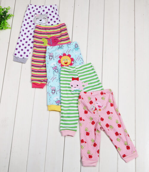 TinyTrousers™ – Comfy Cotton Baby Pants (Pack of 5)! - Image 5