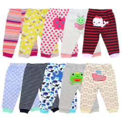 BubbaBasics™ – Essential & Trendy Baby Pants (Pack of 5)!