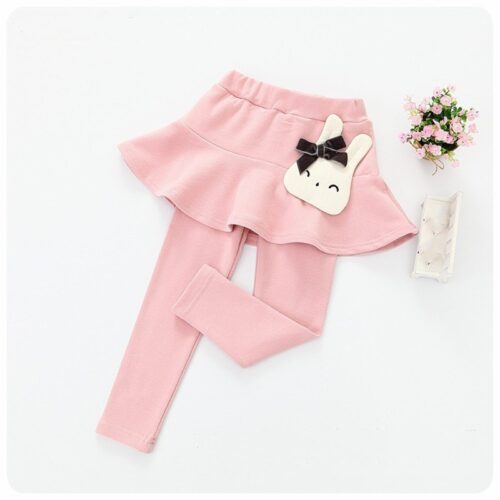 TwirlTots™ – Soft Cotton Leggings with Skirt for Everyday Chic! - Image 5