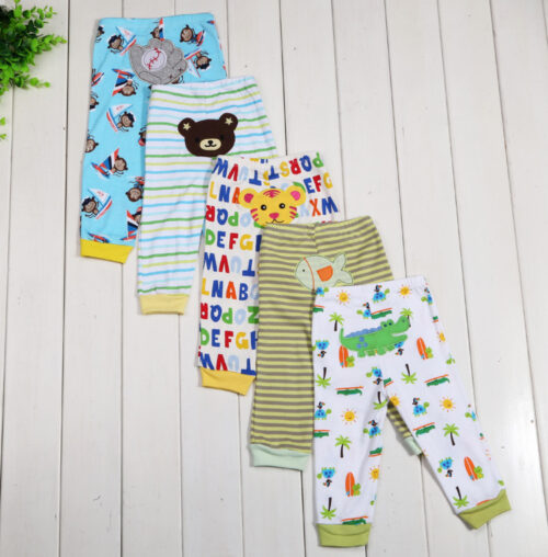 TinyTrousers™ – Comfy Cotton Baby Pants (Pack of 5)! - Image 6