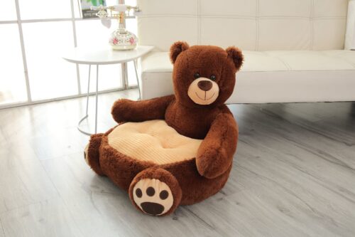 CuddlePals™ Plush Tatami Seat – Cuddly Comfort for Little Ones! - Image 5
