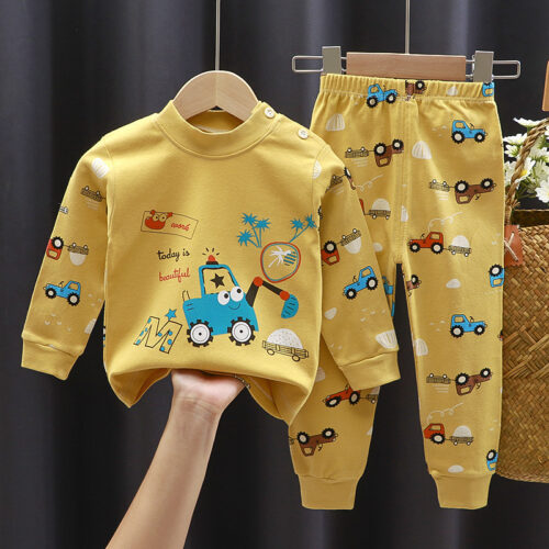 ToastyTykes™ – Thermal Cotton Top & Bottom Set for Children - Image 8