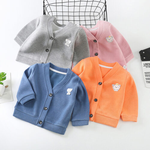 CozyKnit™ – Soft Knit Cardigan Jacket for Baby Girls!