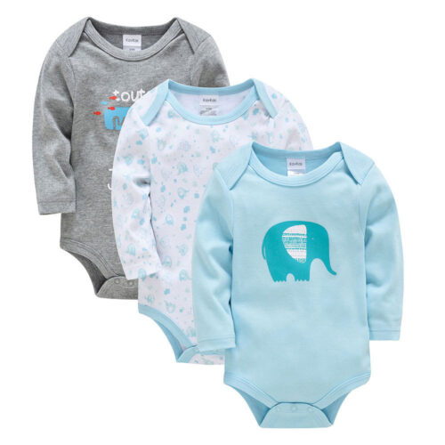 Soft cotton baby romper for boys and girls.