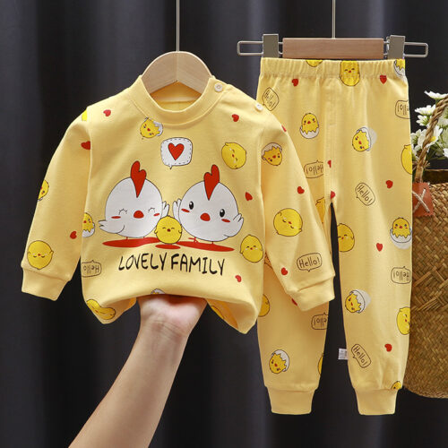 ToastyTykes™ – Thermal Cotton Top & Bottom Set for Children - Image 2