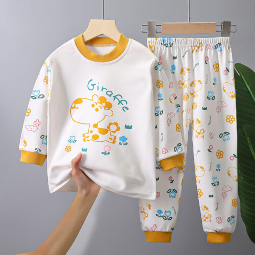 ToastyTykes™ – Thermal Cotton Top & Bottom Set for Children - Image 3