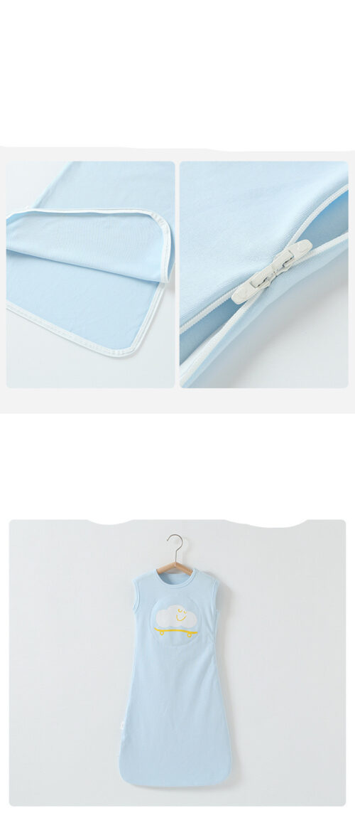 DreamNest™ – Soft Cotton Baby Sleeping Bag for Peaceful Sleep! - Image 2