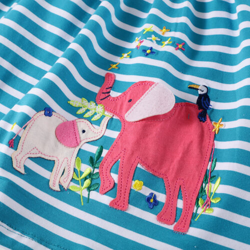 FairyBloom™ – Soft Cotton Long Sleeve Dress for Little Girls - Image 2