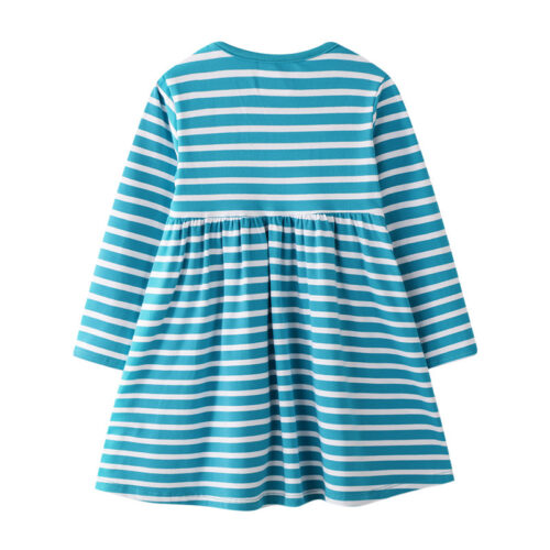 FairyBloom™ – Soft Cotton Long Sleeve Dress for Little Girls - Image 4