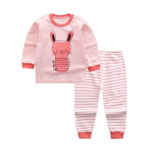 🧸CuddleCrew™ – Cosy Cotton Pyjama Set with Adorable Cartoon Charm! - Image 3