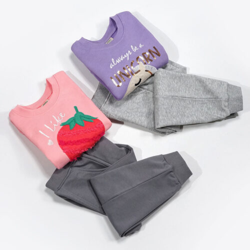LittleLayers™ – Plush-Lined Pullover Set for Boys & Girls - Image 3