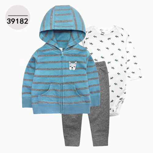 ChillBuddies™ – 3-Piece Cotton Hoodie Outfit for Toddlers - Image 8
