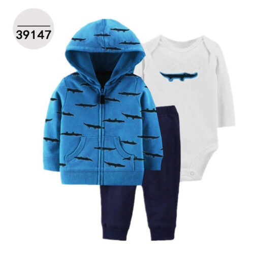 ChillBuddies™ – 3-Piece Cotton Hoodie Outfit for Toddlers - Image 6