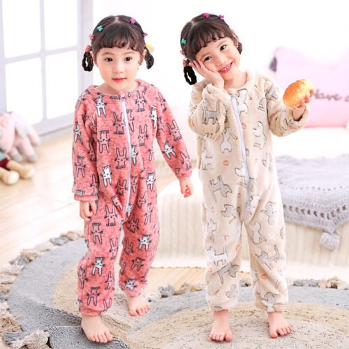 PawPals™ – Ultra-Soft Winter Onesie Pyjamas for Babies & Toddlers - Image 3