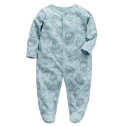 SnugOne™ – Breathable & Adorable Cotton One-Piece Baby Jumpsuit!