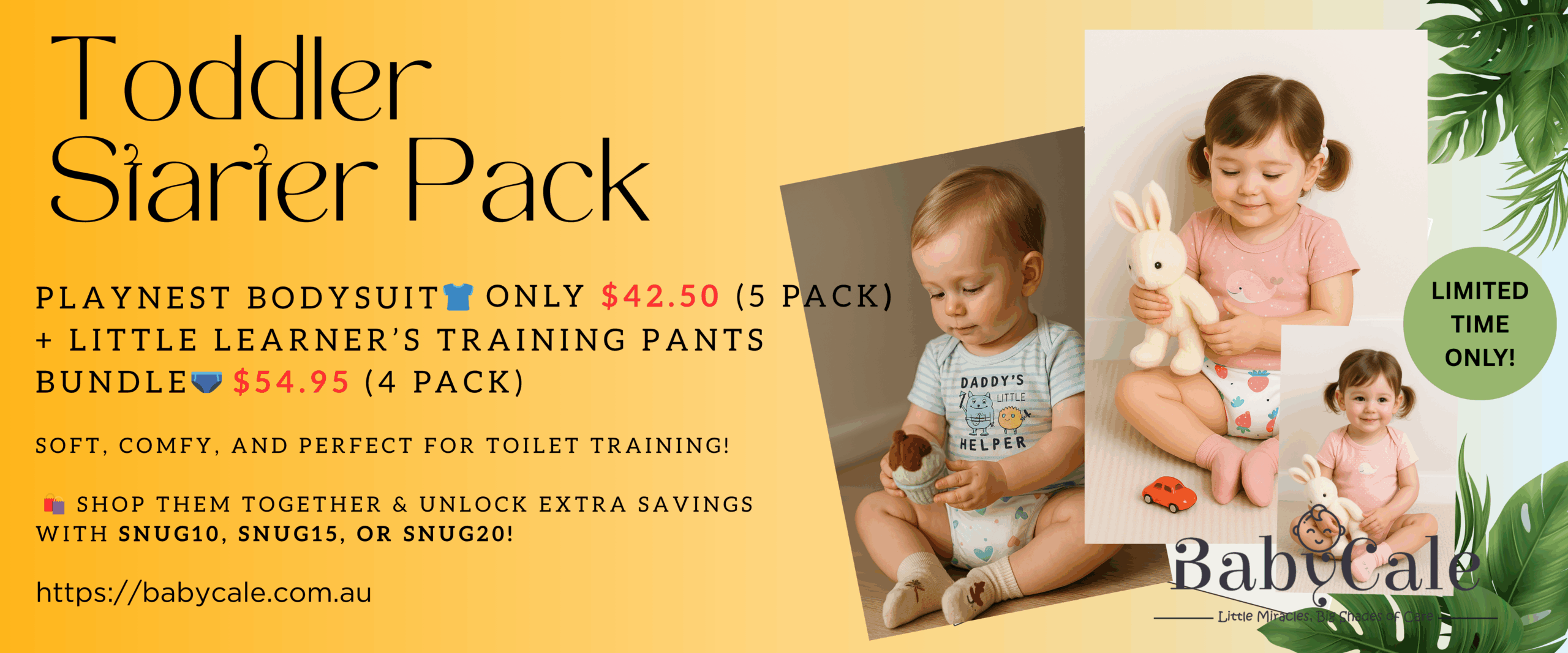 👶 Toddler Starter Pack – Now On Sale!