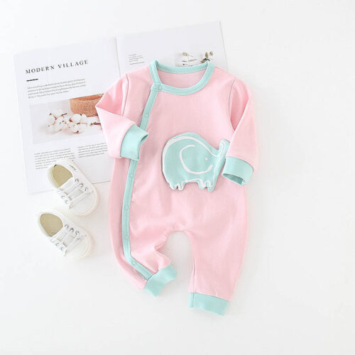 DreamHaven™ – Long Sleeve Cotton Baby Romper - Image 5