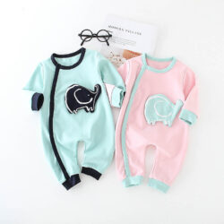 DreamHaven™ – Long Sleeve Cotton Baby Romper