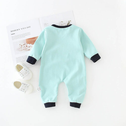 DreamHaven™ – Long Sleeve Cotton Baby Romper - Image 6