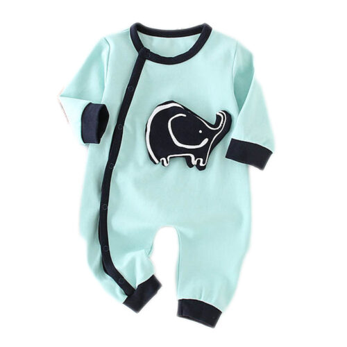 DreamHaven™ – Long Sleeve Cotton Baby Romper - Image 3