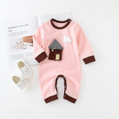 DreamHaven™ – Long Sleeve Cotton Baby Romper - Image 7