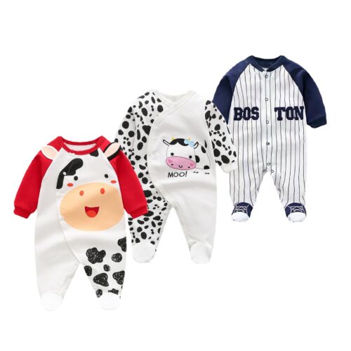 SnugZoo™ – Long Sleeve Cotton Romper - Image 9