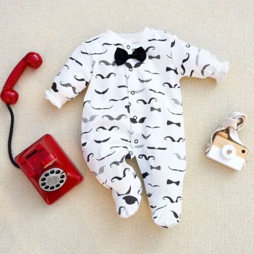SnugZoo™ – Long Sleeve Cotton Romper - Image 7