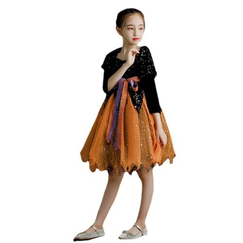 WitchyCharm™ – Classic Witch Costume for Girls - Image 5