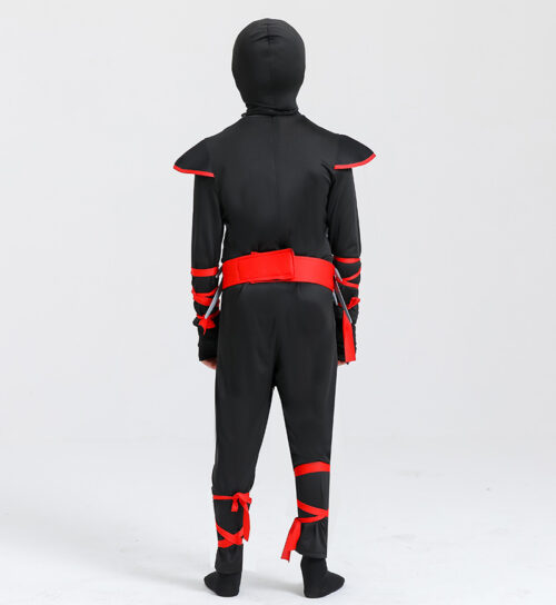 🥷 StealthNinja™ – Kids’ Halloween Ninja Costume (Black or Blue) - Image 3