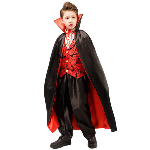 Vampire Prince™ – Classic Halloween Boys Costume - Image 3