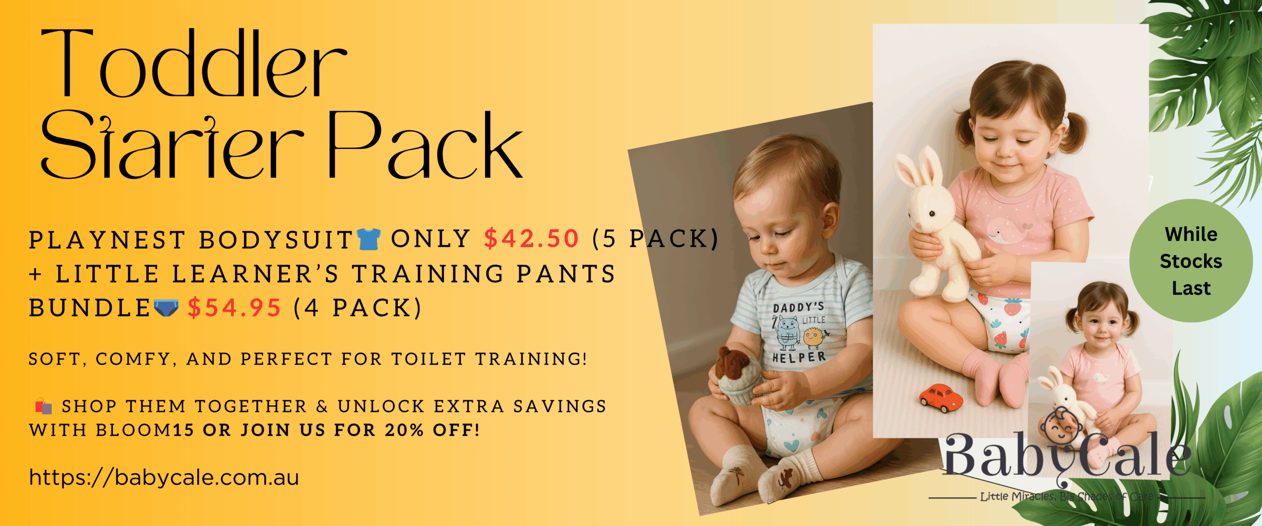 👶 Toddler Starter Pack – Now On Sale!
