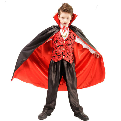 Vampire Prince™ – Classic Halloween Boys Costume - Image 4