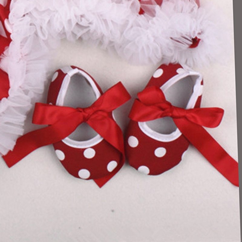 JoyPolka™ – My 1st Christmas 4-Piece Baby Outfit Set - Image 5
