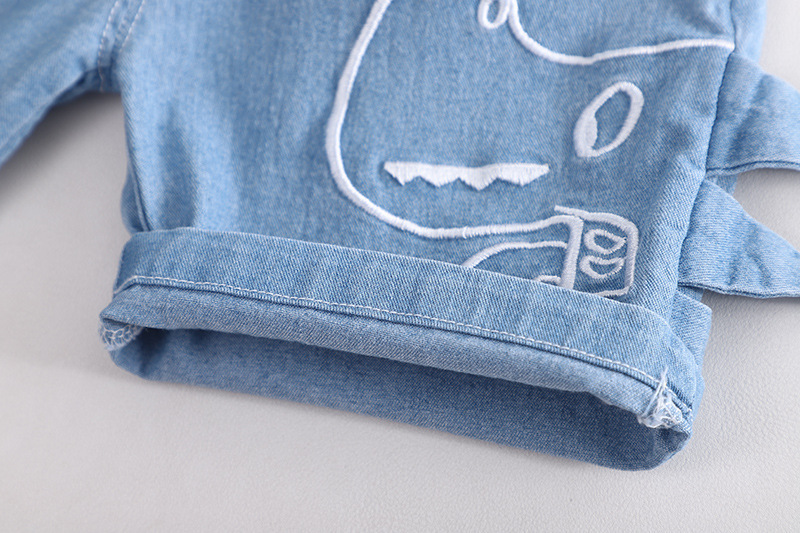 HeyDay™ – Colour Stitching Cotton Shorts Set for Little Boys - Image 4