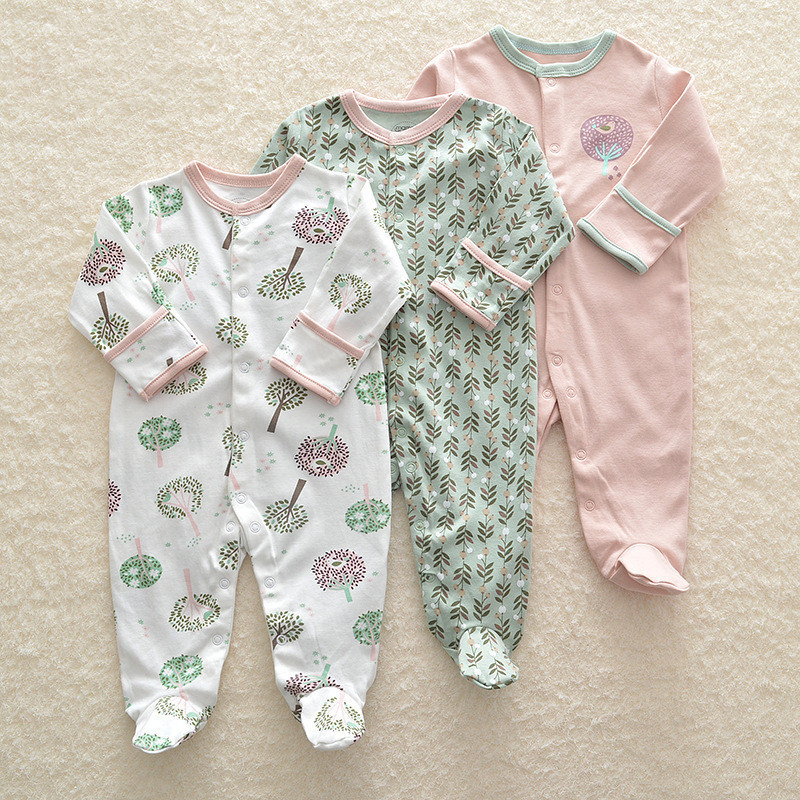 SnuggleBub™ – Soft Cotton Long Sleeve Baby Onesie Set - Image 5