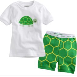 ShellBuddy™ – Soft Cotton Turtle Pyjama Set for Kids