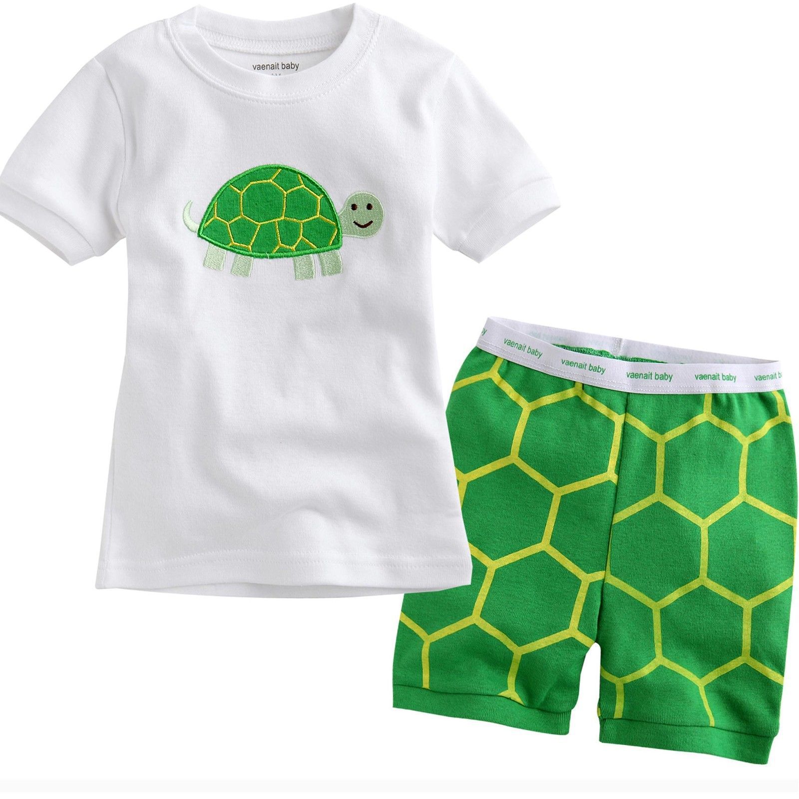 ShellBuddy™ – Soft Cotton Turtle Pyjama Set for Kids