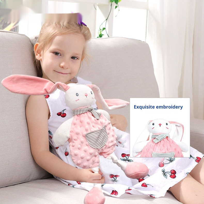 BunnyHug™ – Soft Plush Bunny Cushion for Kids & Nursery Decor